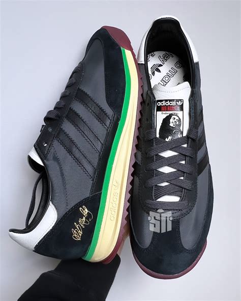 bob marley adidas schoenen|Bob Marley wearing Adidas.